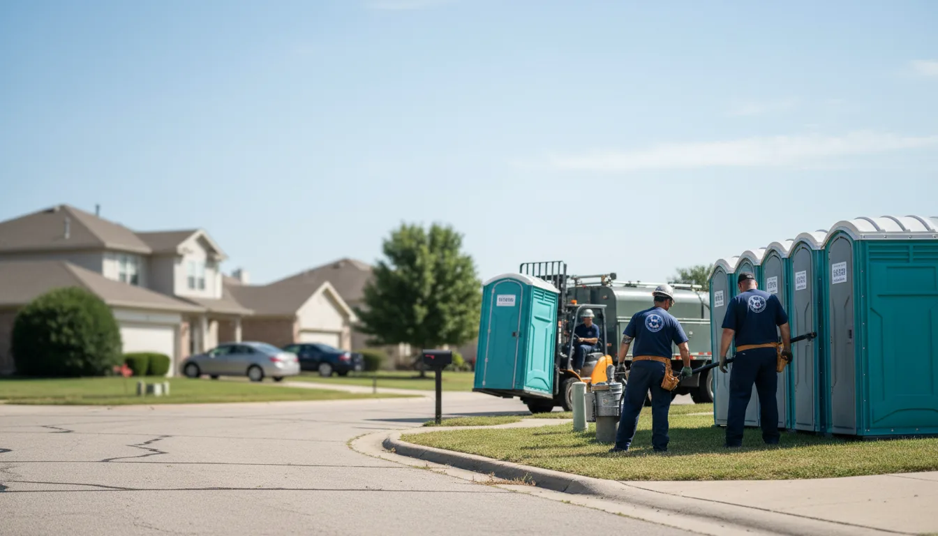 Porta Potty Rental in Almont, MI near me